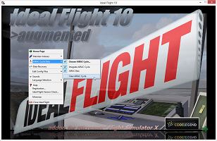 Ideal Flight Graphic: Startup Screen
